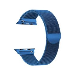 Dây đồng hồ Milanese Loop bằng thép màu Xanh Blue
