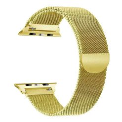 Dây đeo đồng hồ Milanese Loop bằng thép màu vàng - gold