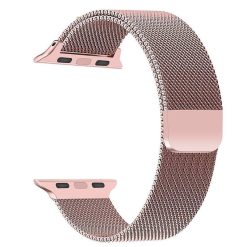 Dây Milanese Loop bằng thép màu Rose Gold