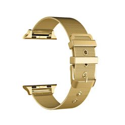 Dây đeo đồng hồ thông minh Apple Watch bằng thép không gỉ - màu vàng