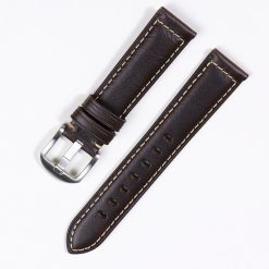 Dây đồng hồ bằng da bò cỡ từ 14mm tới 22mm màu nâu