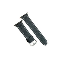 Dây Apple Watch 2 mặt bằng da Epsom Pháp màu đen