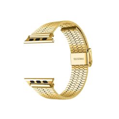 Dây Apple Watch Bracelet bằng thép không gỉ 316L cao cấp màu vàng