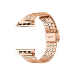 Dây Apple Watch Bracelet bằng thép không gỉ 316L cao cấp vàng hồng