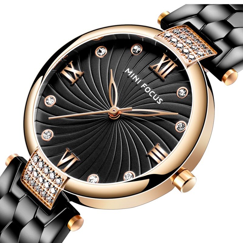 Đồng hồ nữ thời trang Mini Focus đen MF0186L.04