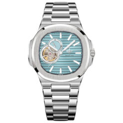 Đồng Hồ Cơ Automatic Alexander Ferros 6012R/08 Xanh Ngọc 42.5mm Open-Heart