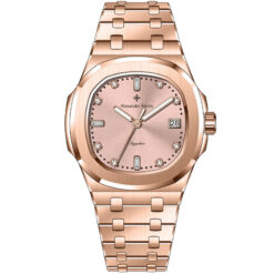 Đồng Hồ Nữ Alexander Ferros 6152R/16 Pin Quarzt 33mm Hồng - Vàng Hồng