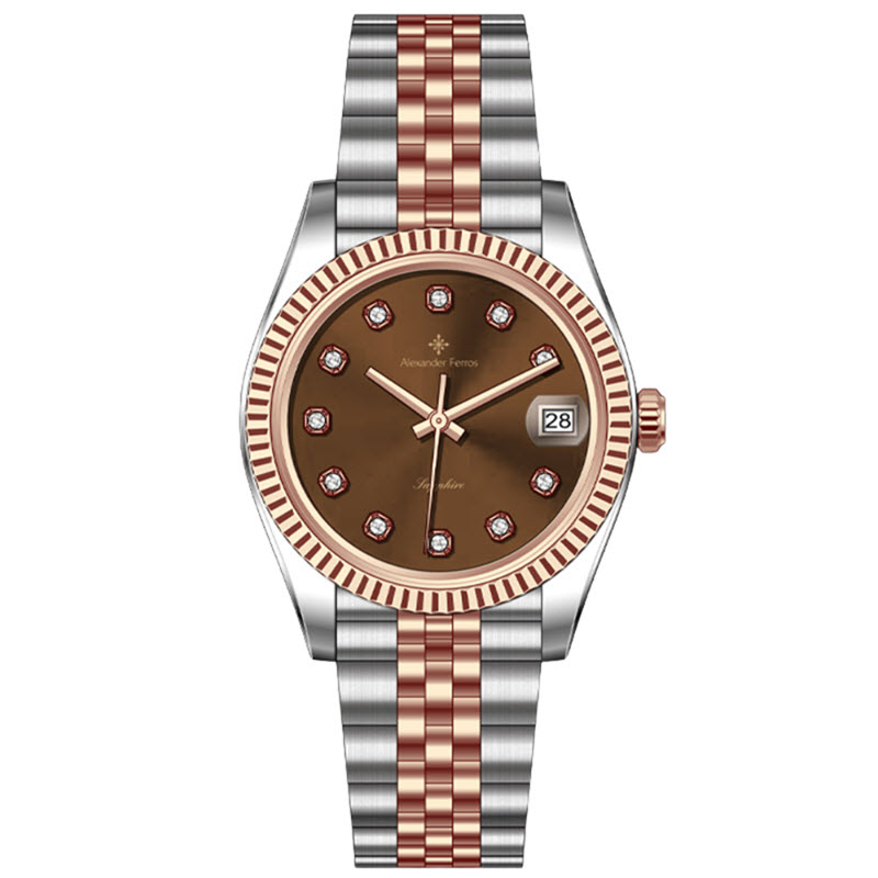 Đồng Hồ Nữ Alexander Ferros 8222D/08 Cao Cấp