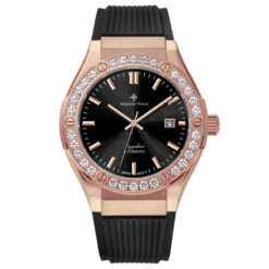 Đồng Hồ Thể Thao Nam Alexander Ferros 6161R-01 Màu Đen Đính Đá